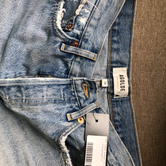 Agolde Parker Vintage Cut Off Shorts Swapmeet NWT - Picture 2 of 4